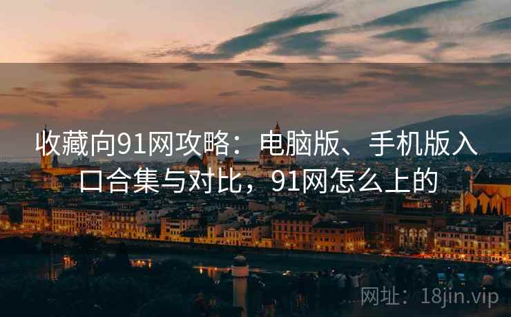 收藏向91网攻略：电脑版、手机版入口合集与对比，91网怎么上的